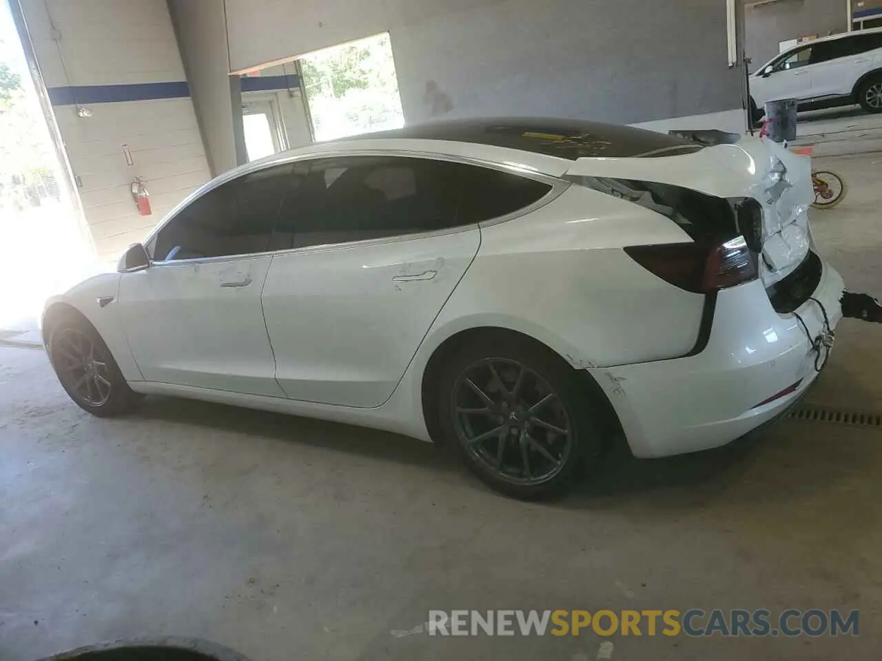 2 Photograph of a damaged car 5YJ3E1EA3LF741075 TESLA MODEL 3 2020