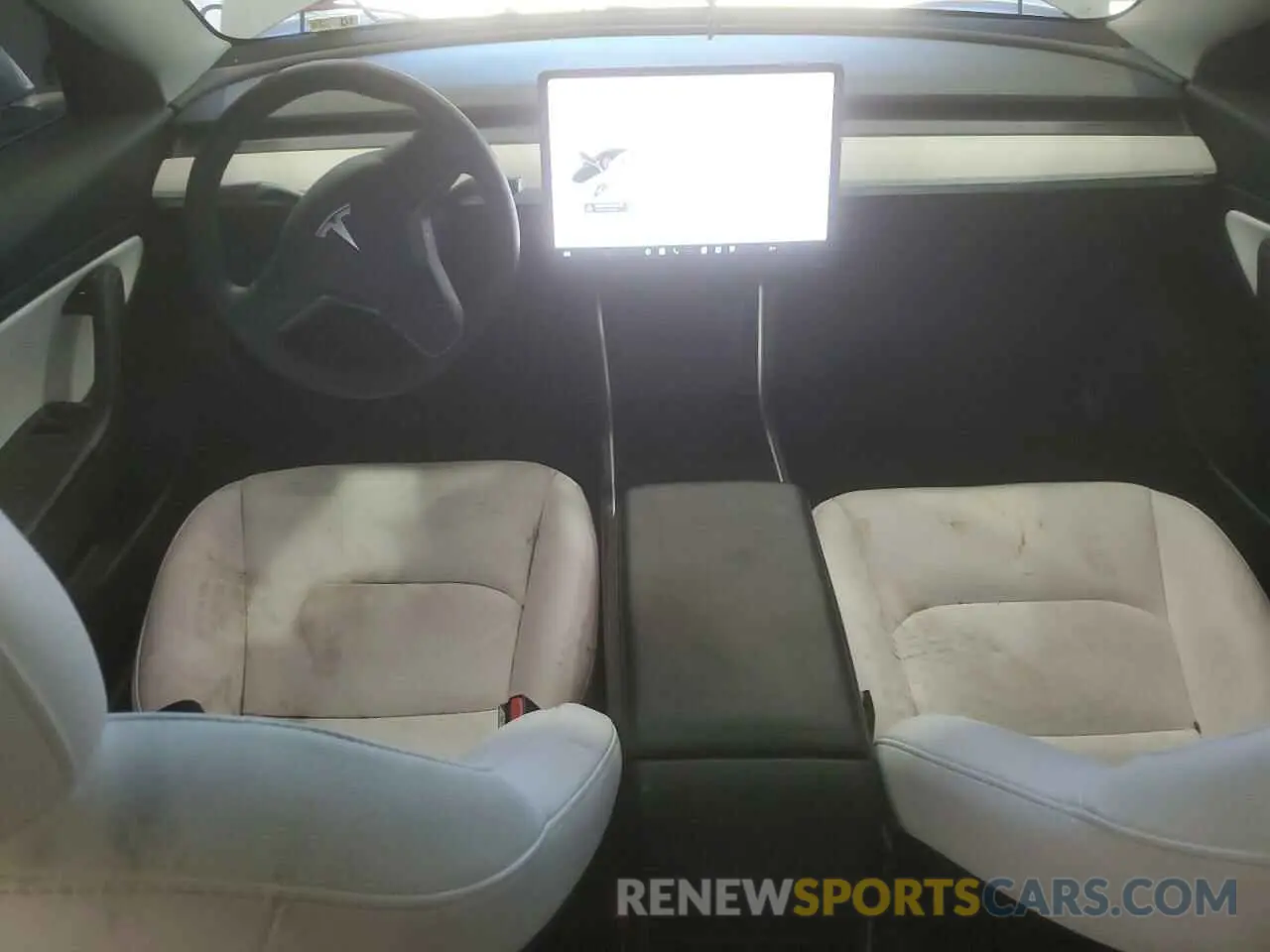 8 Photograph of a damaged car 5YJ3E1EA3LF741075 TESLA MODEL 3 2020