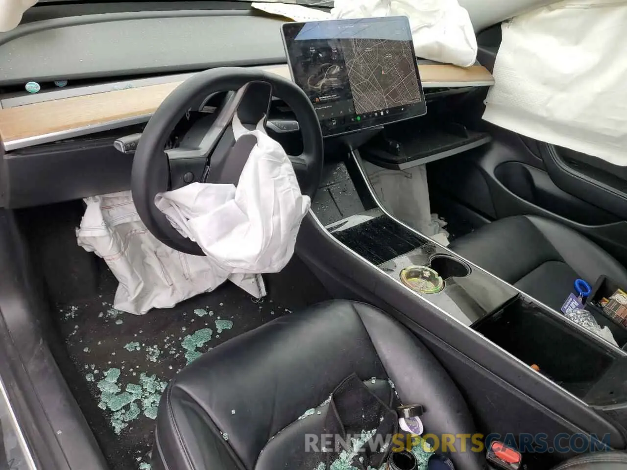 8 Photograph of a damaged car 5YJ3E1EA3LF742968 TESLA MODEL 3 2020