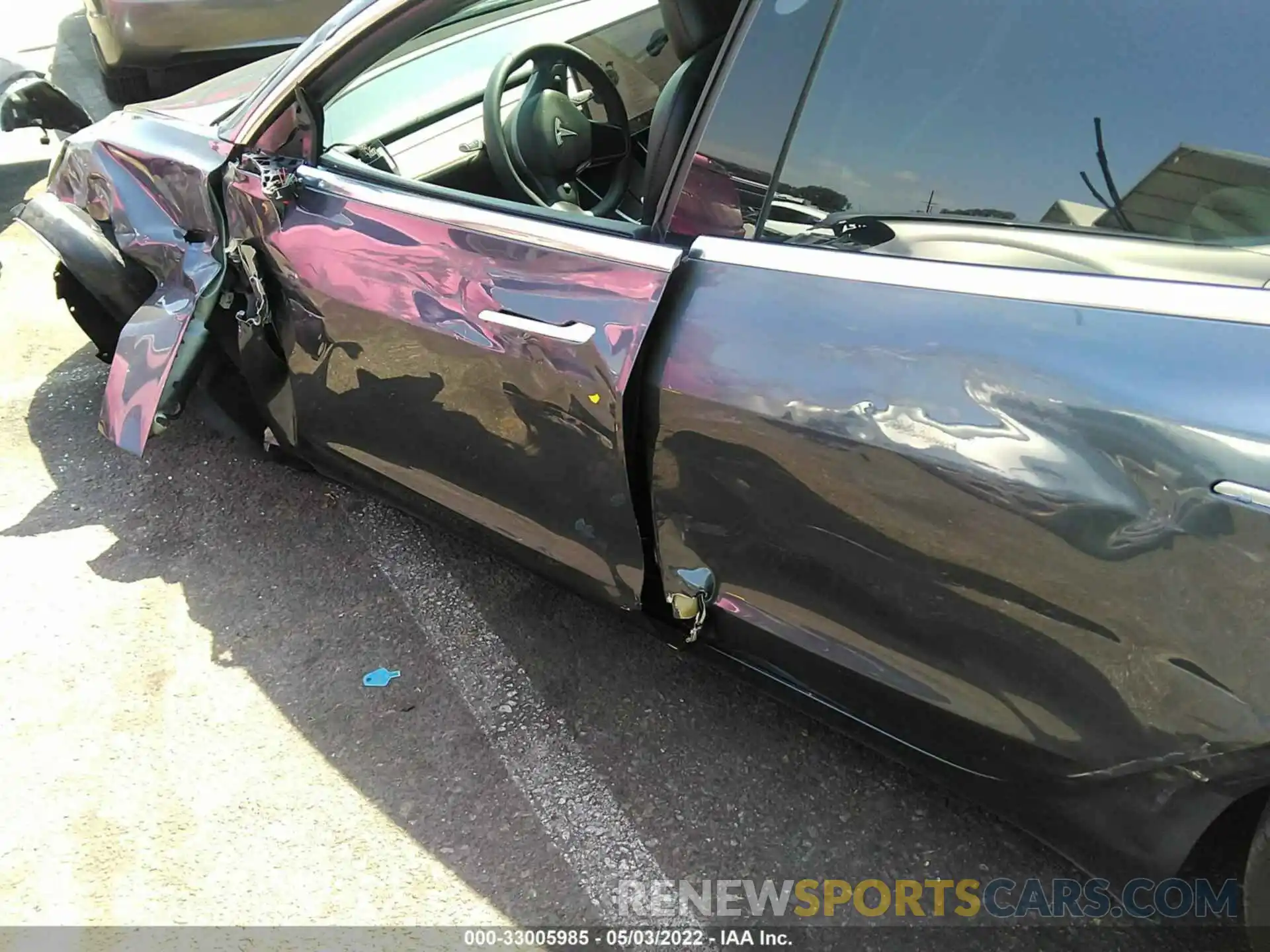 6 Photograph of a damaged car 5YJ3E1EA3LF743487 TESLA MODEL 3 2020