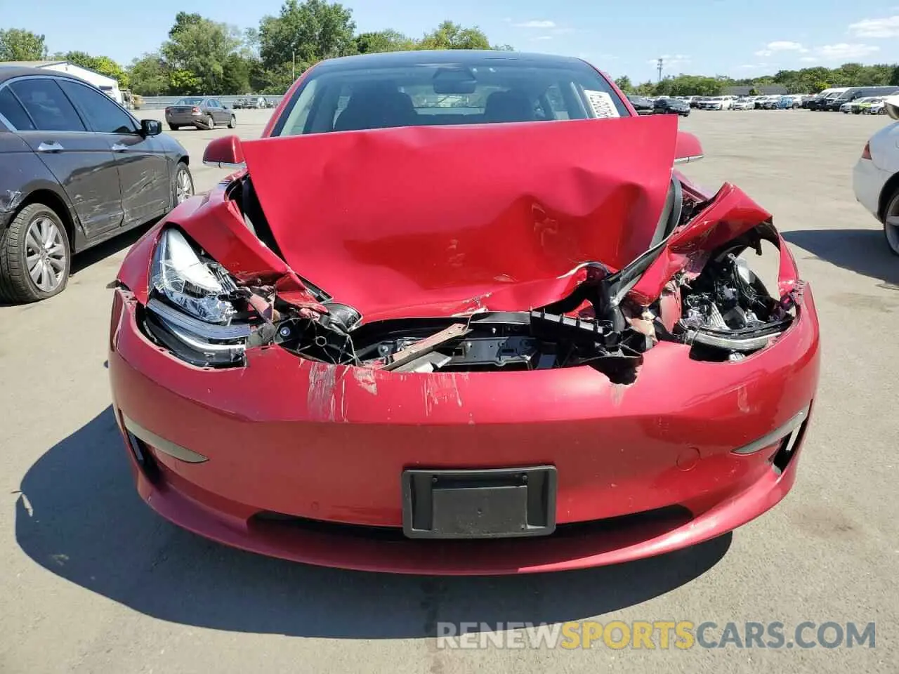 5 Photograph of a damaged car 5YJ3E1EA3LF792348 TESLA MODEL 3 2020