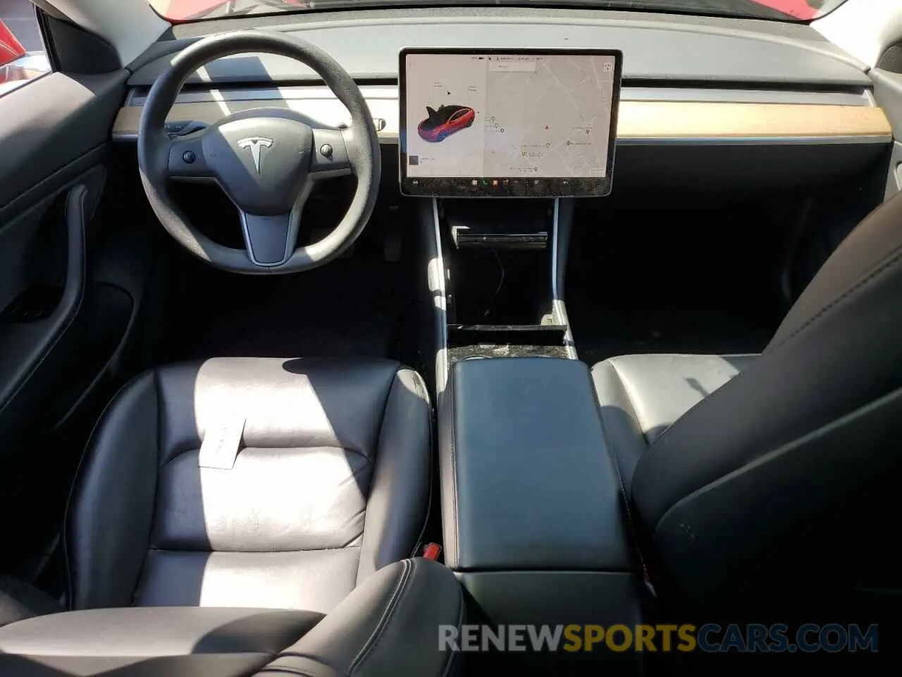 8 Photograph of a damaged car 5YJ3E1EA3LF792348 TESLA MODEL 3 2020