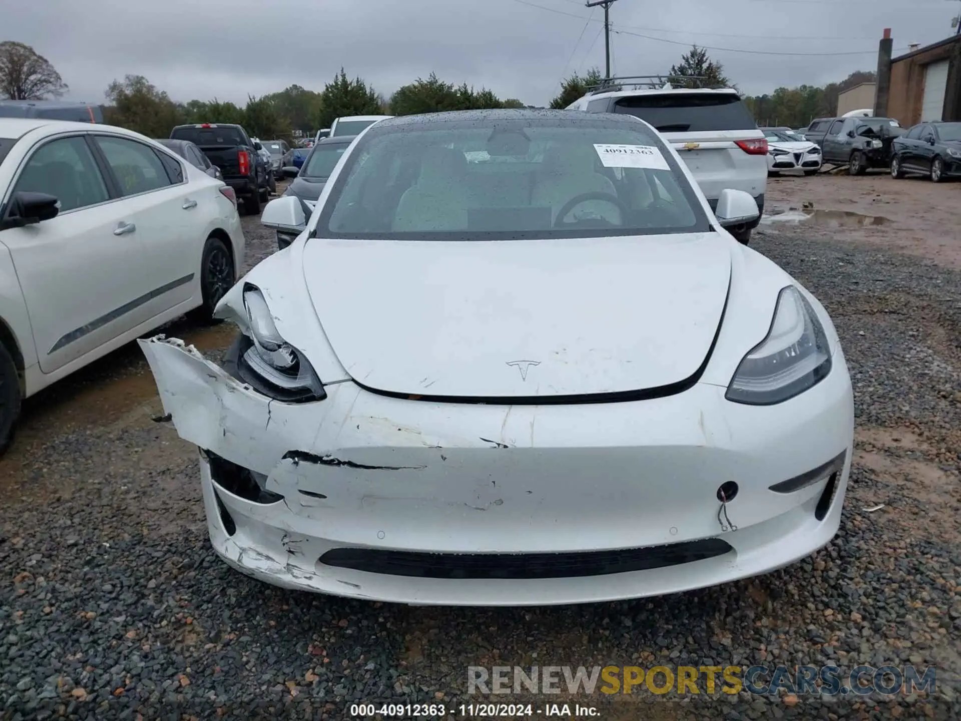12 Photograph of a damaged car 5YJ3E1EA3LF793273 TESLA MODEL 3 2020
