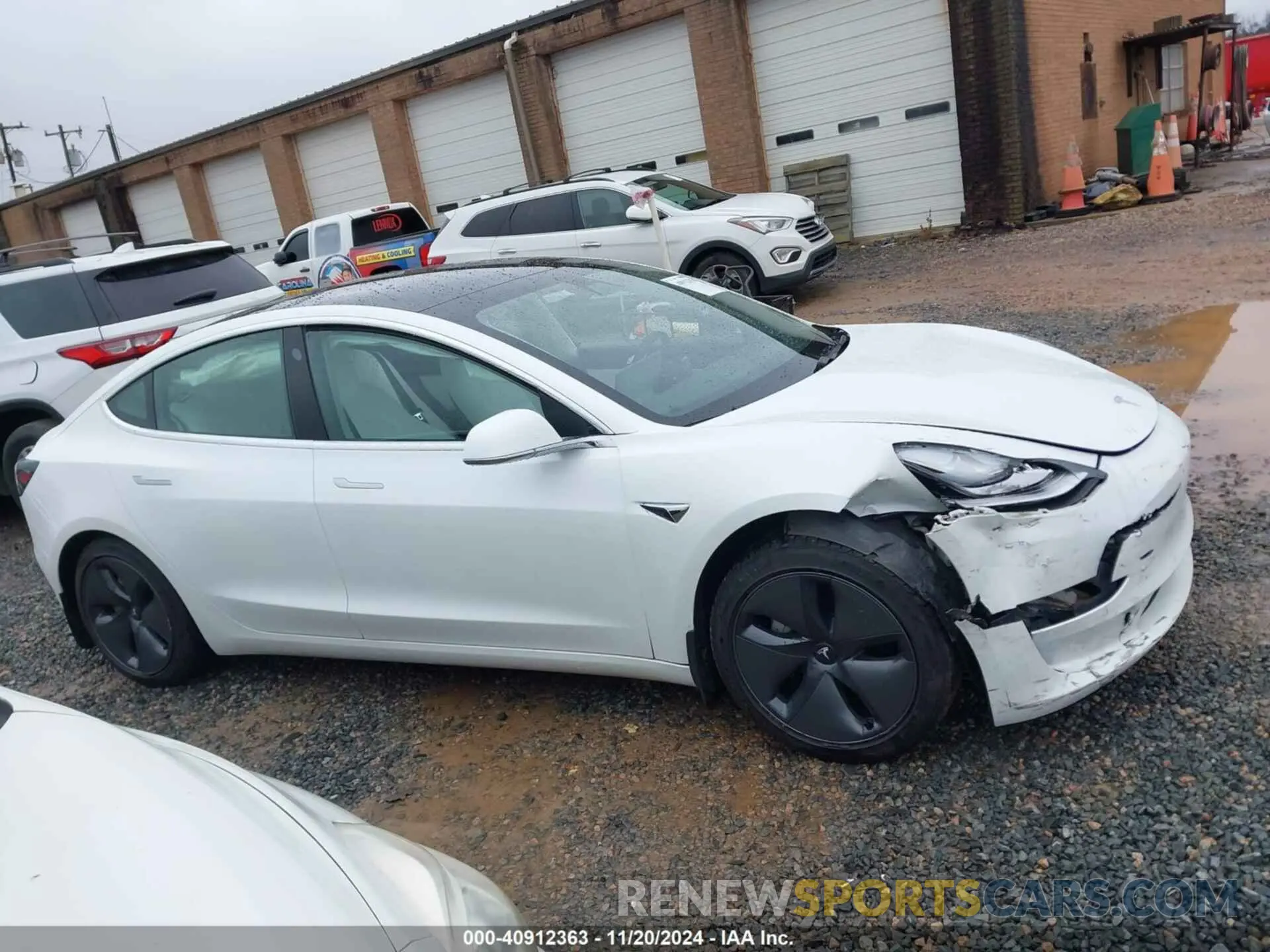 13 Photograph of a damaged car 5YJ3E1EA3LF793273 TESLA MODEL 3 2020