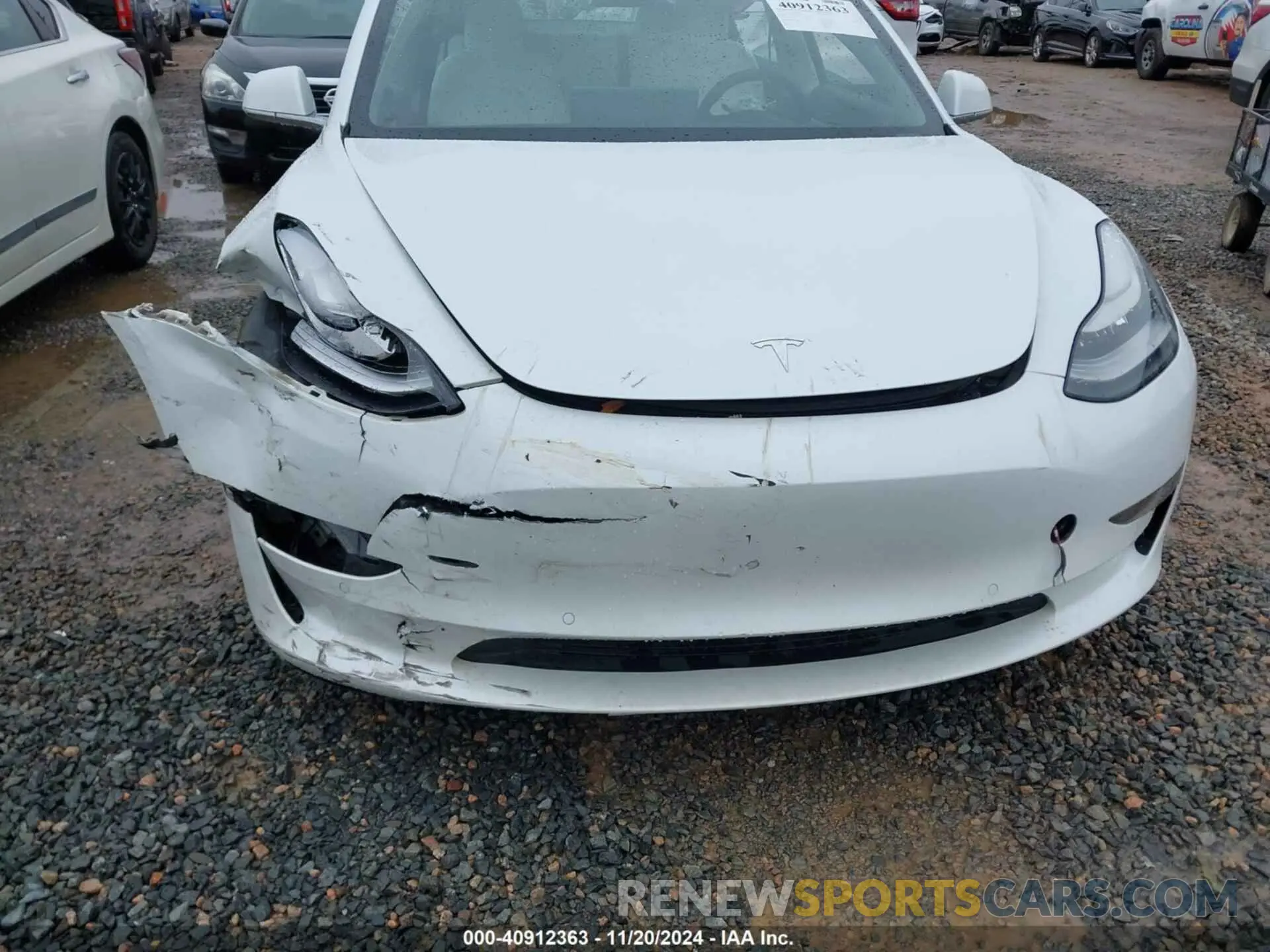 6 Photograph of a damaged car 5YJ3E1EA3LF793273 TESLA MODEL 3 2020
