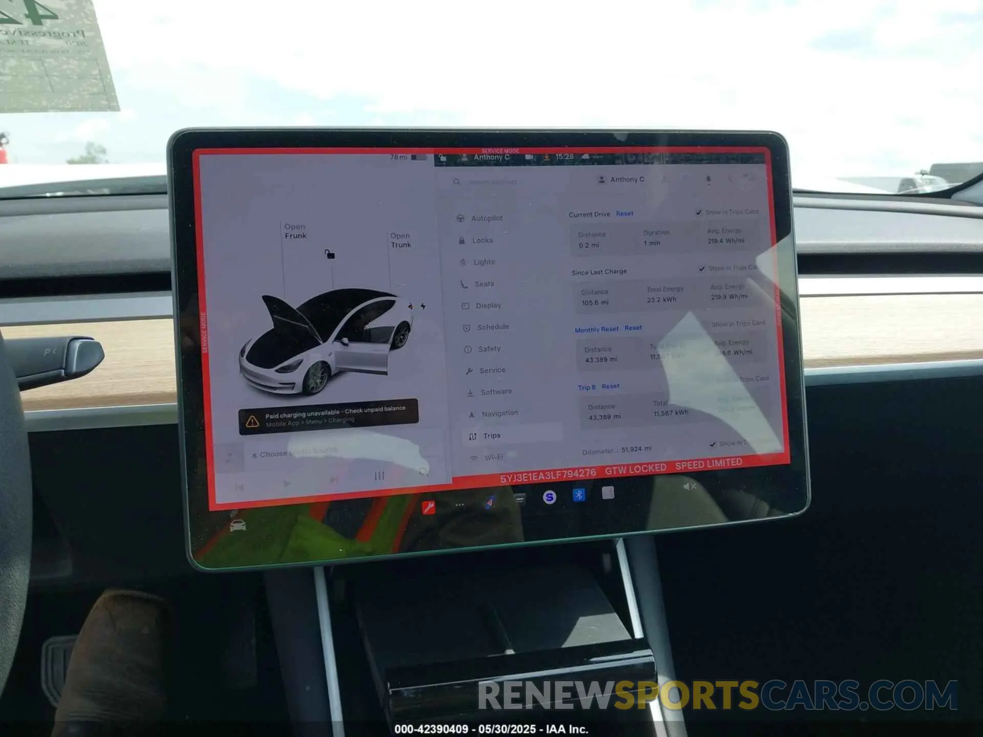 18 Photograph of a damaged car 5YJ3E1EA3LF794276 TESLA MODEL 3 2020