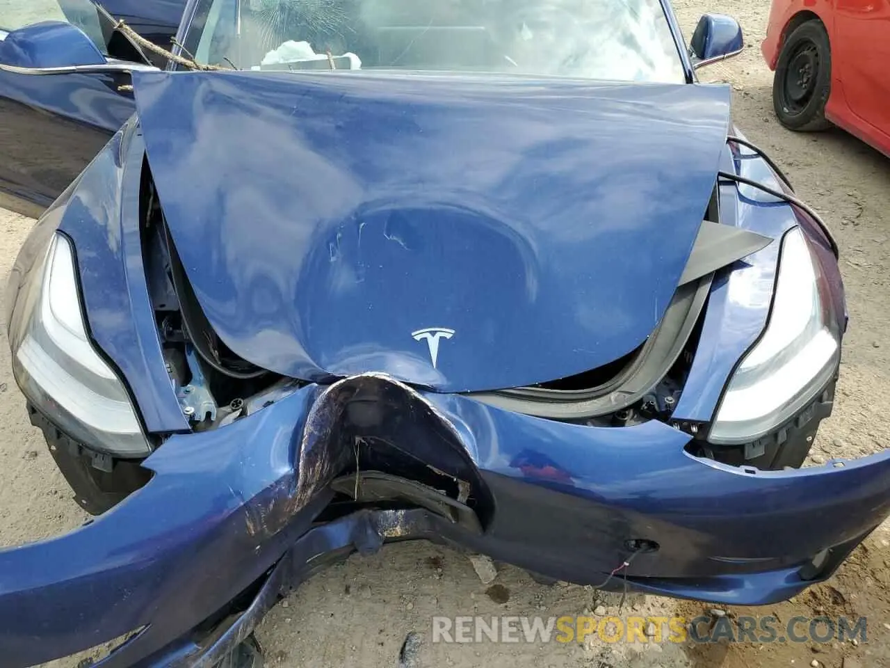 11 Photograph of a damaged car 5YJ3E1EA3LF796920 TESLA MODEL 3 2020