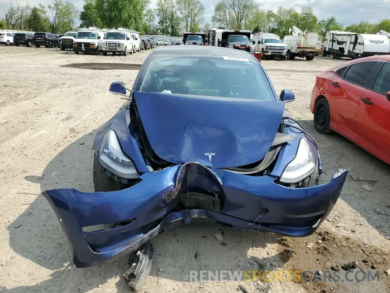 5 Photograph of a damaged car 5YJ3E1EA3LF796920 TESLA MODEL 3 2020