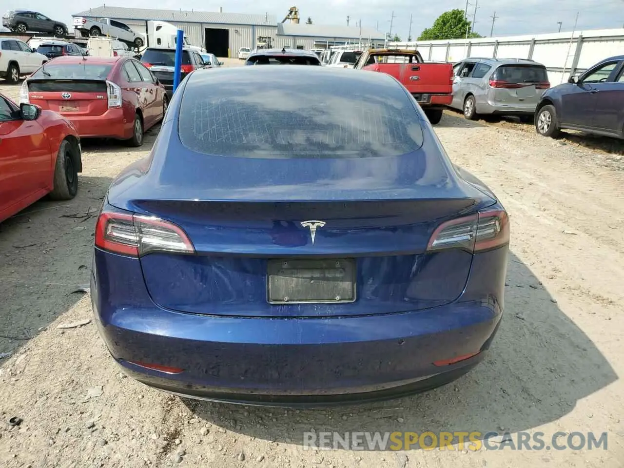 6 Photograph of a damaged car 5YJ3E1EA3LF796920 TESLA MODEL 3 2020