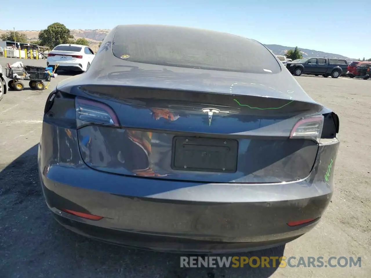 6 Photograph of a damaged car 5YJ3E1EA3LF798988 TESLA MODEL 3 2020