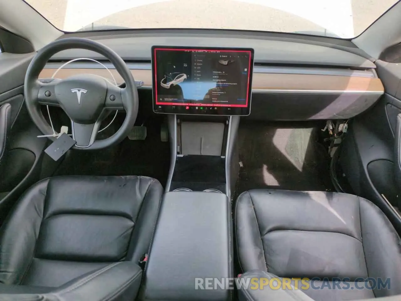 8 Photograph of a damaged car 5YJ3E1EA3LF800710 TESLA MODEL 3 2020