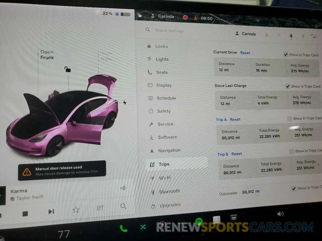 9 Photograph of a damaged car 5YJ3E1EA3LF803784 TESLA MODEL 3 2020