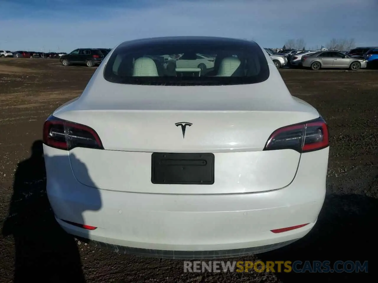 6 Photograph of a damaged car 5YJ3E1EA3NF361026 TESLA MODEL 3 2020