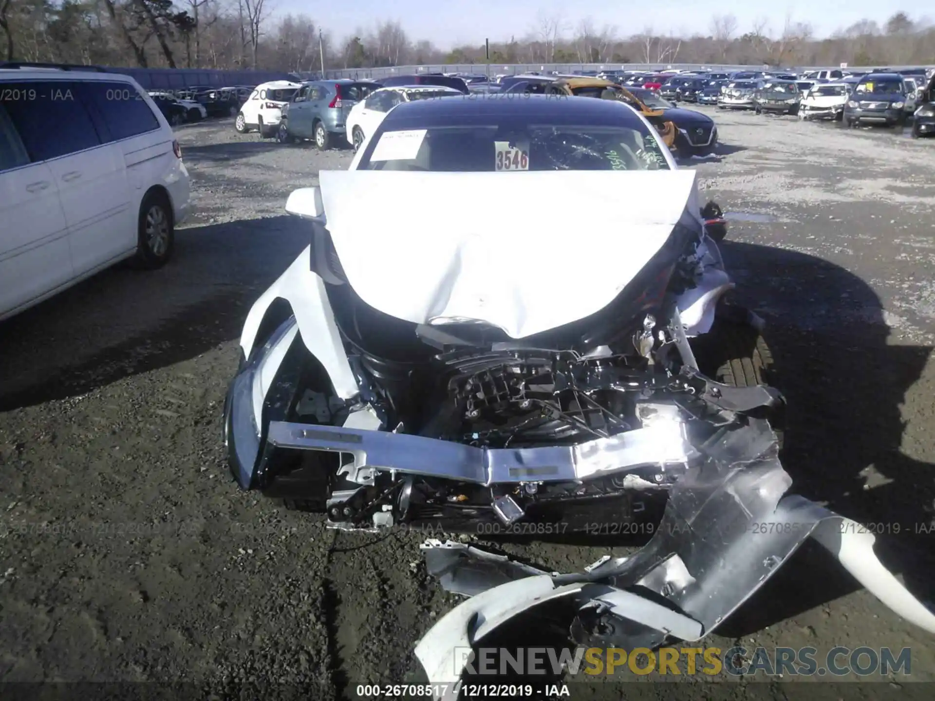 6 Photograph of a damaged car 5YJ3E1EA4LF504238 TESLA MODEL 3 2020