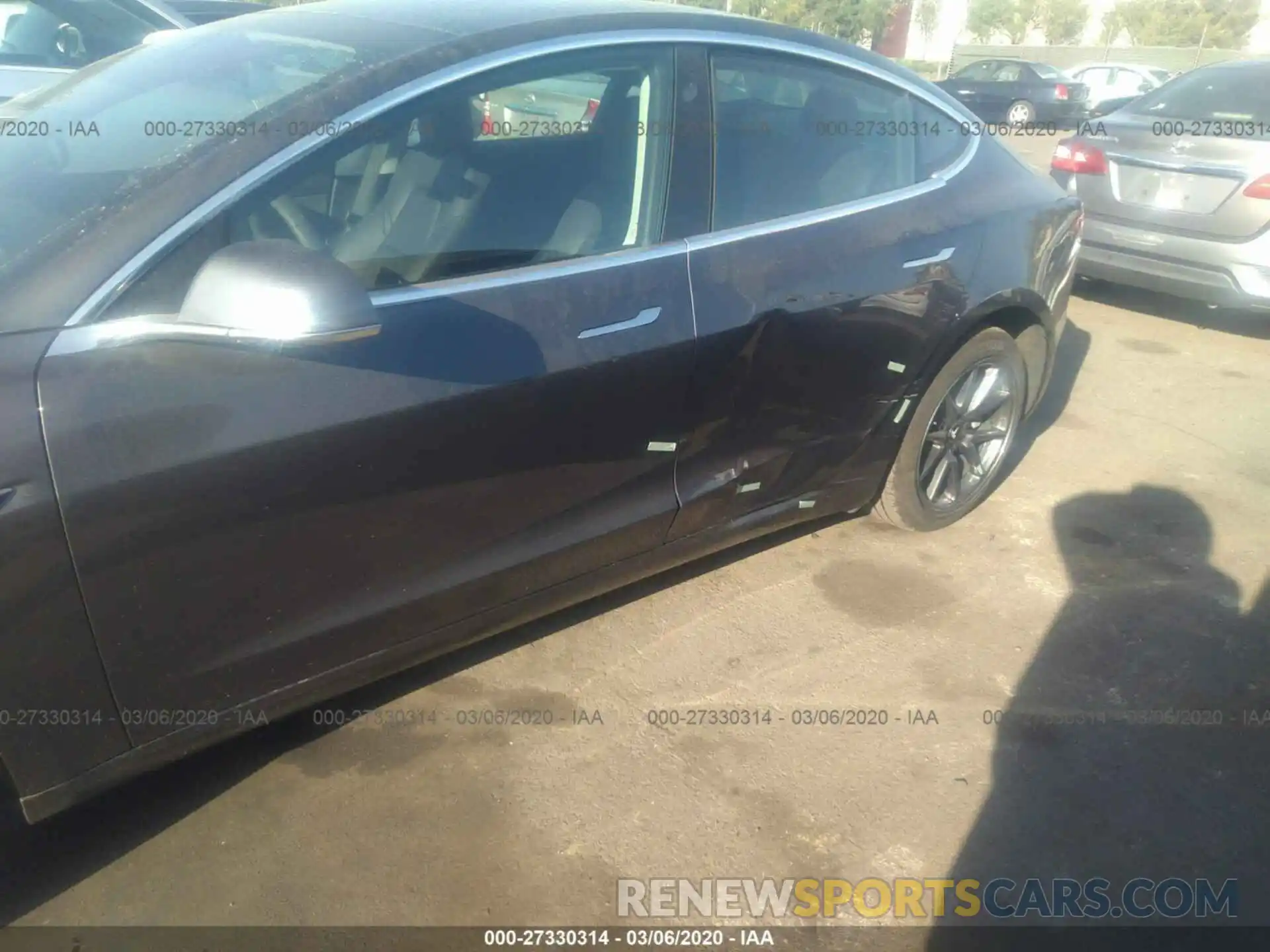 6 Photograph of a damaged car 5YJ3E1EA4LF590263 TESLA MODEL 3 2020