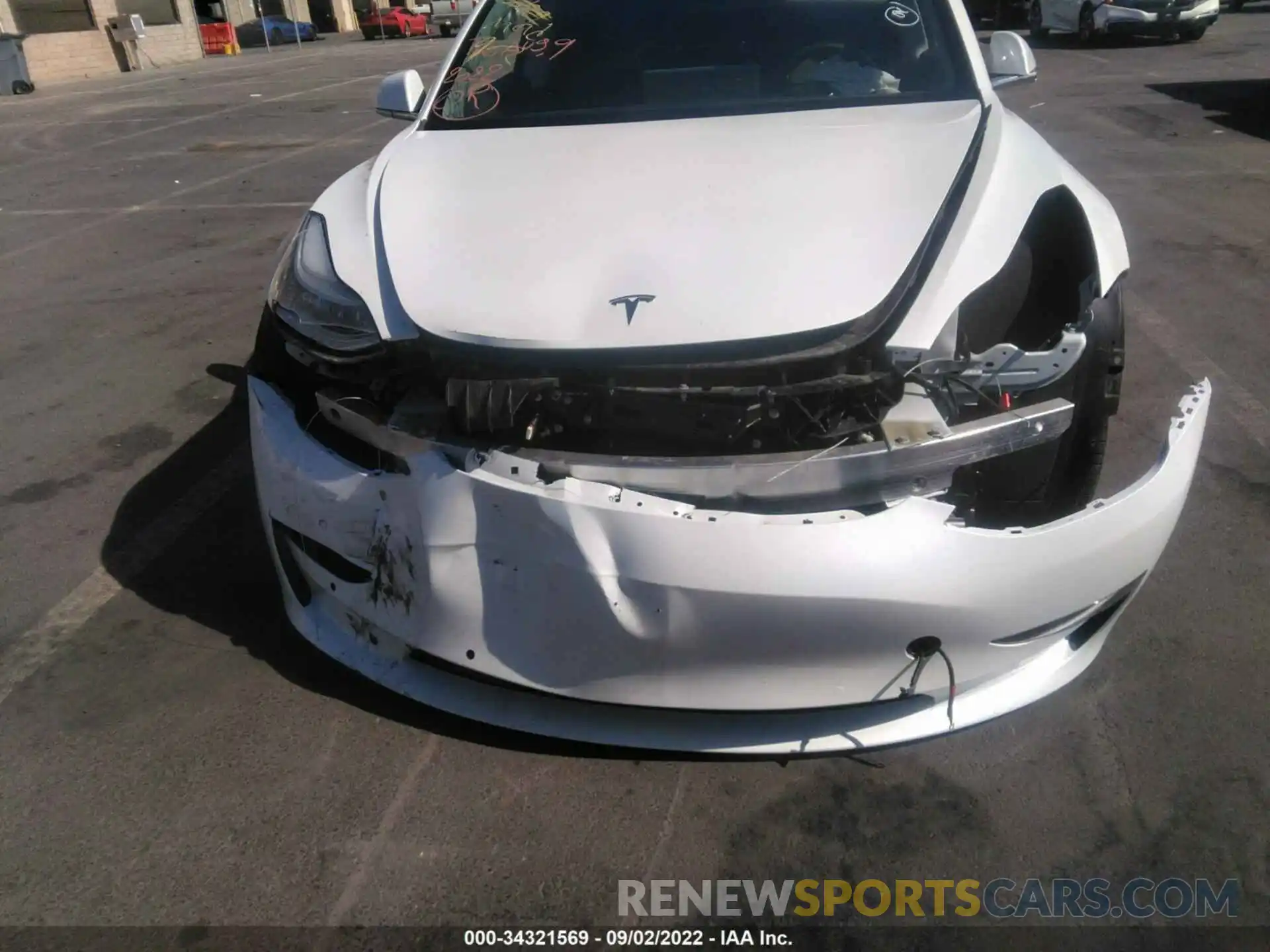 6 Photograph of a damaged car 5YJ3E1EA4LF590974 TESLA MODEL 3 2020