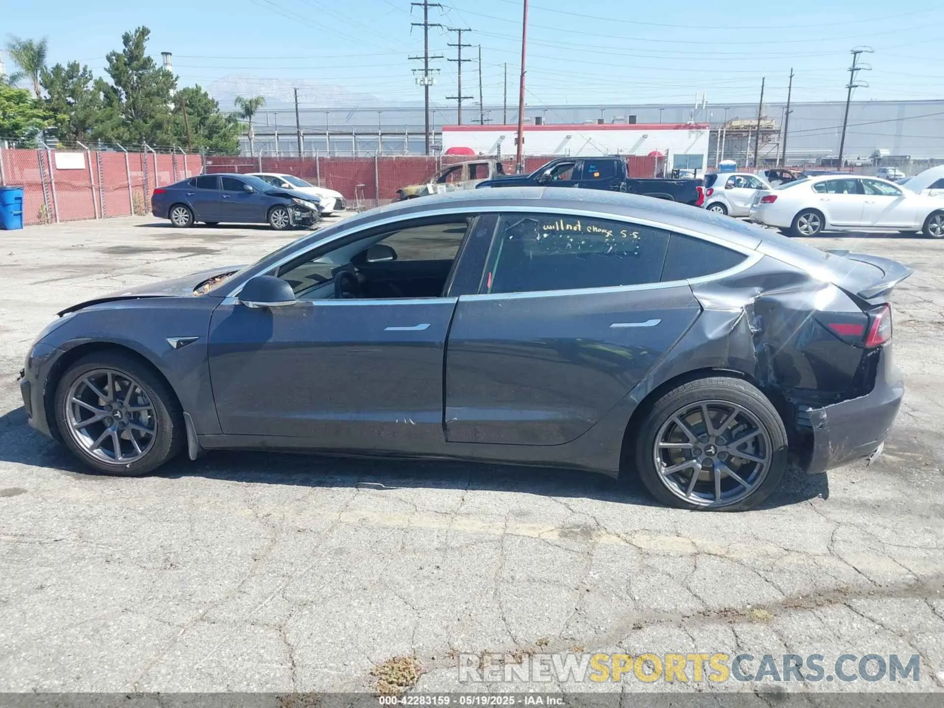 13 Photograph of a damaged car 5YJ3E1EA4LF597181 TESLA MODEL 3 2020
