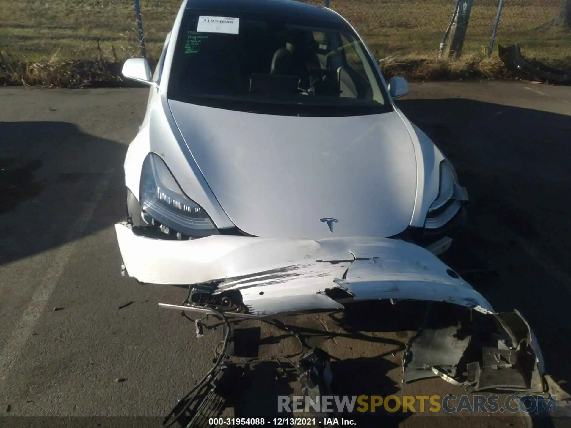 6 Photograph of a damaged car 5YJ3E1EA4LF597519 TESLA MODEL 3 2020