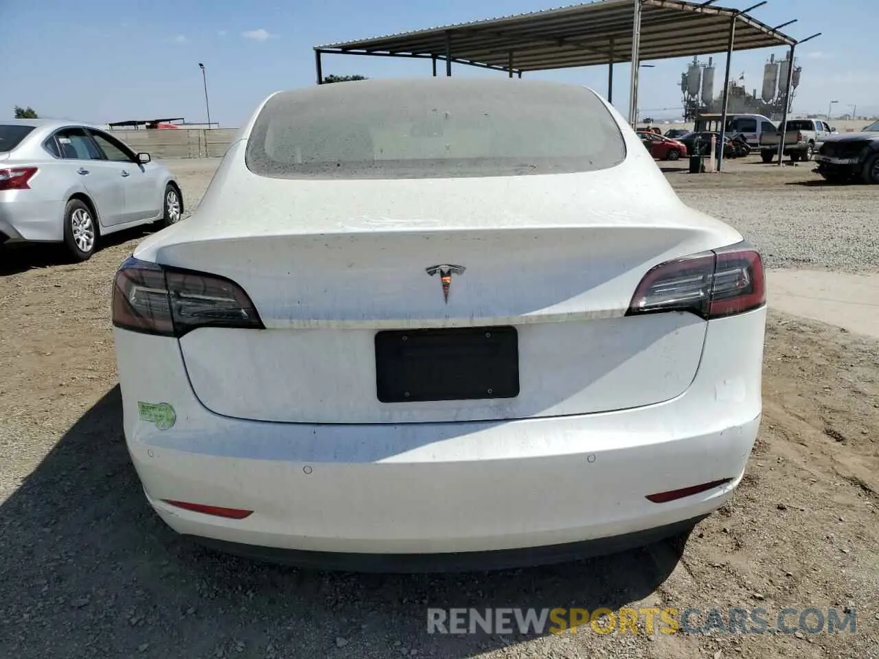 6 Photograph of a damaged car 5YJ3E1EA4LF614741 TESLA MODEL 3 2020