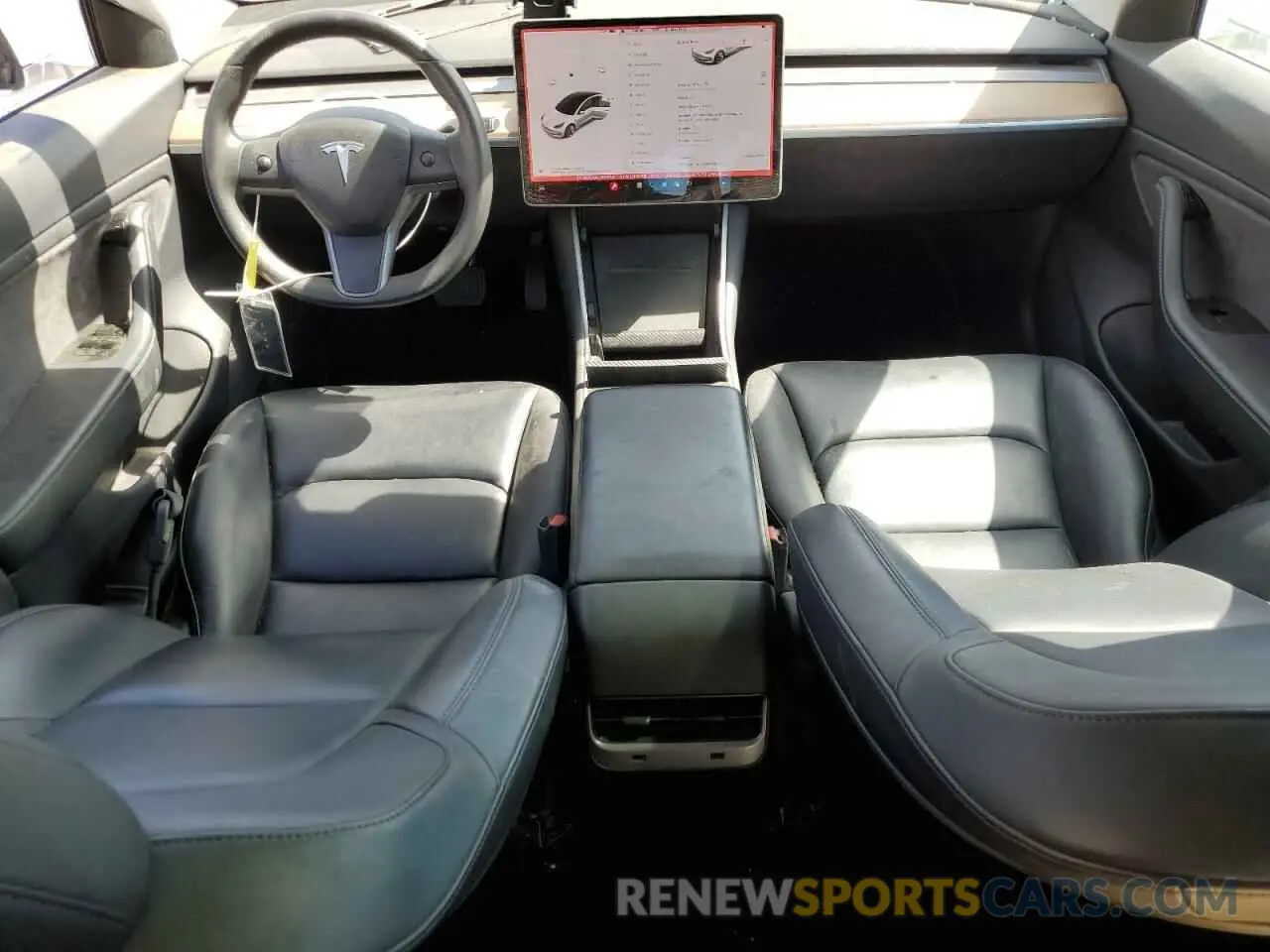 8 Photograph of a damaged car 5YJ3E1EA4LF614741 TESLA MODEL 3 2020