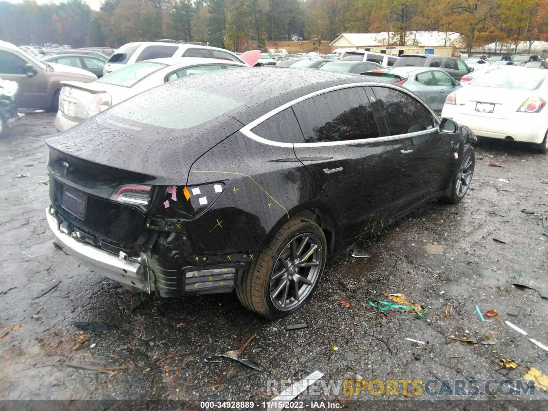 4 Photograph of a damaged car 5YJ3E1EA4LF629952 TESLA MODEL 3 2020