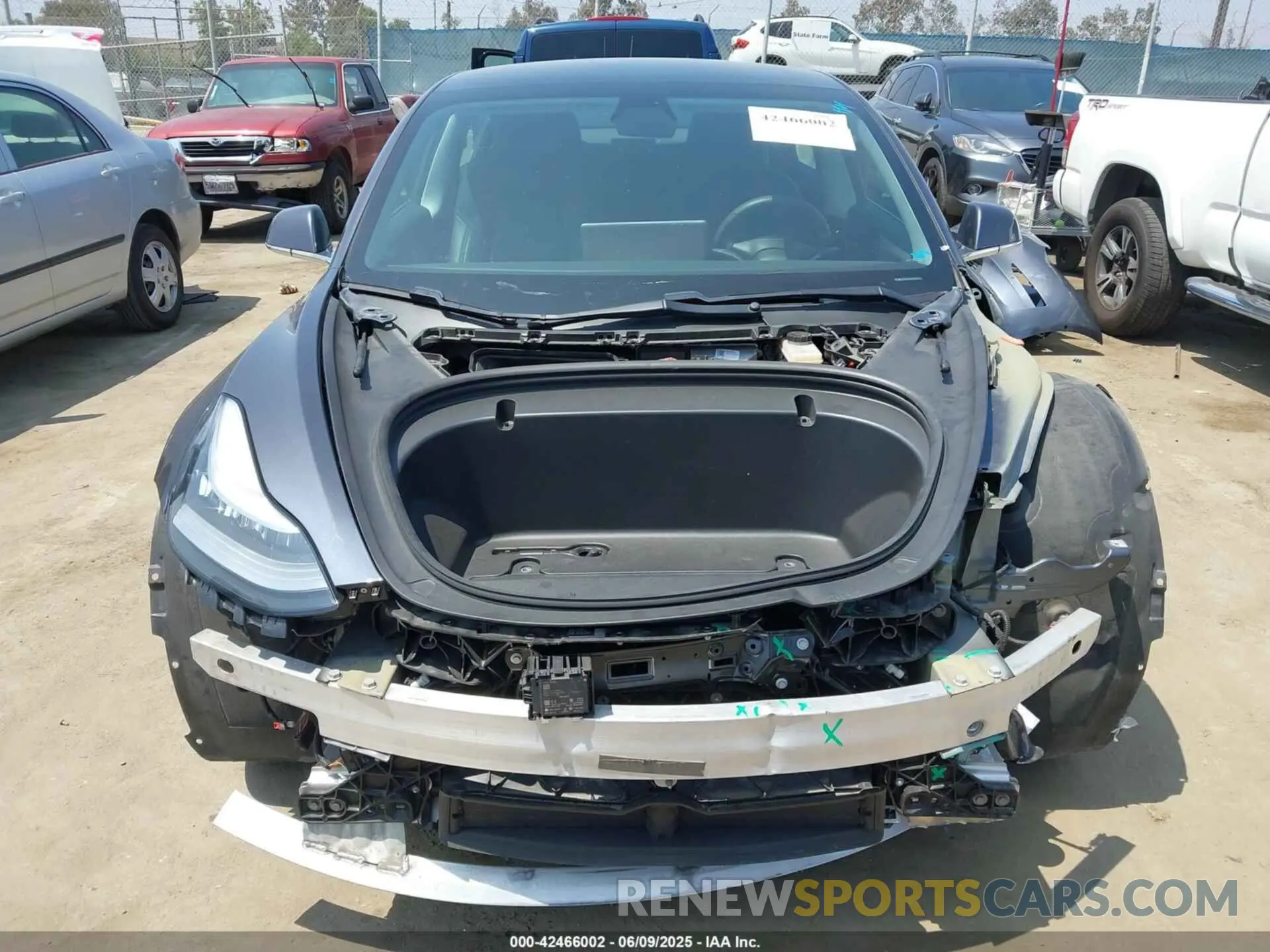13 Photograph of a damaged car 5YJ3E1EA4LF644211 TESLA MODEL 3 2020