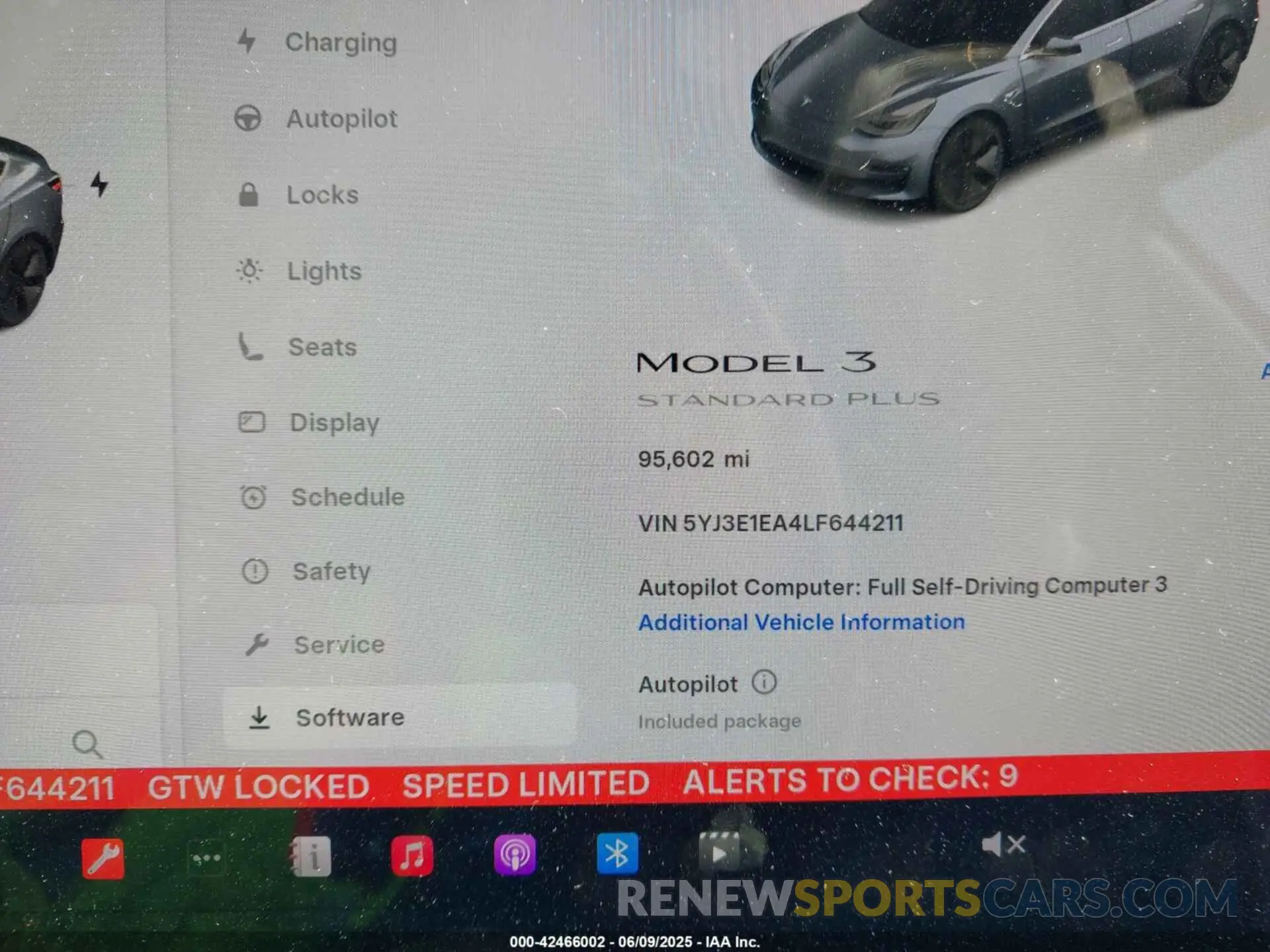 16 Photograph of a damaged car 5YJ3E1EA4LF644211 TESLA MODEL 3 2020