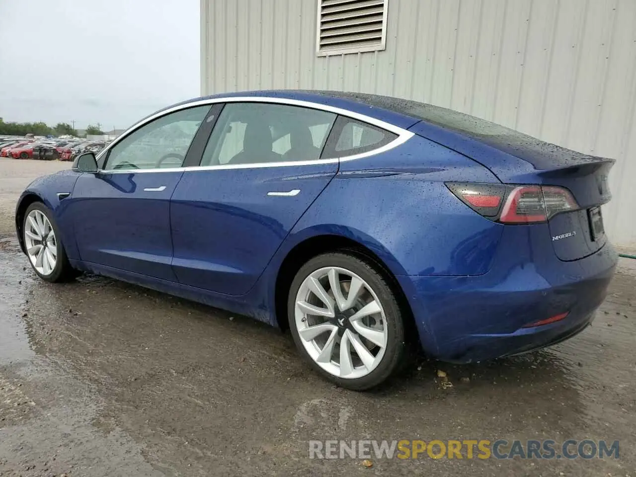 2 Photograph of a damaged car 5YJ3E1EA4LF645858 TESLA MODEL 3 2020