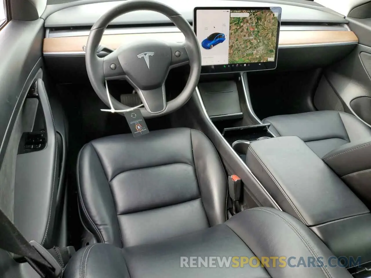 8 Photograph of a damaged car 5YJ3E1EA4LF645858 TESLA MODEL 3 2020