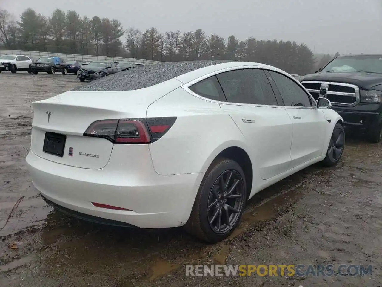 4 Photograph of a damaged car 5YJ3E1EA4LF737018 TESLA MODEL 3 2020