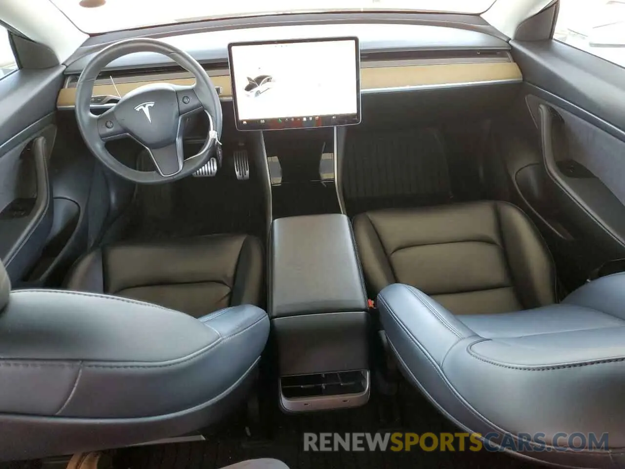 8 Photograph of a damaged car 5YJ3E1EA4LF740159 TESLA MODEL 3 2020