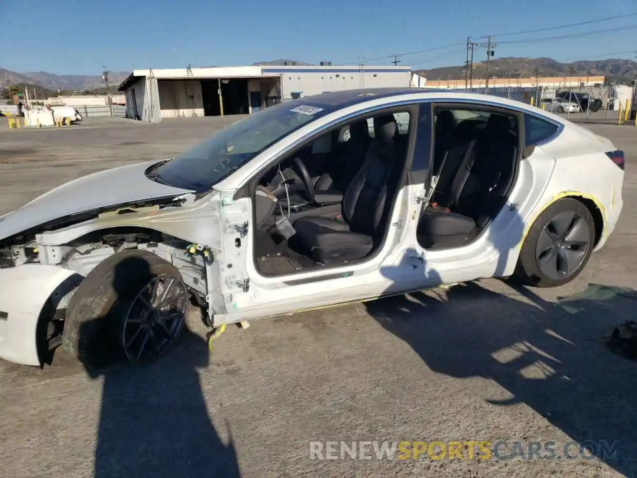 9 Photograph of a damaged car 5YJ3E1EA4LF745006 TESLA MODEL 3 2020