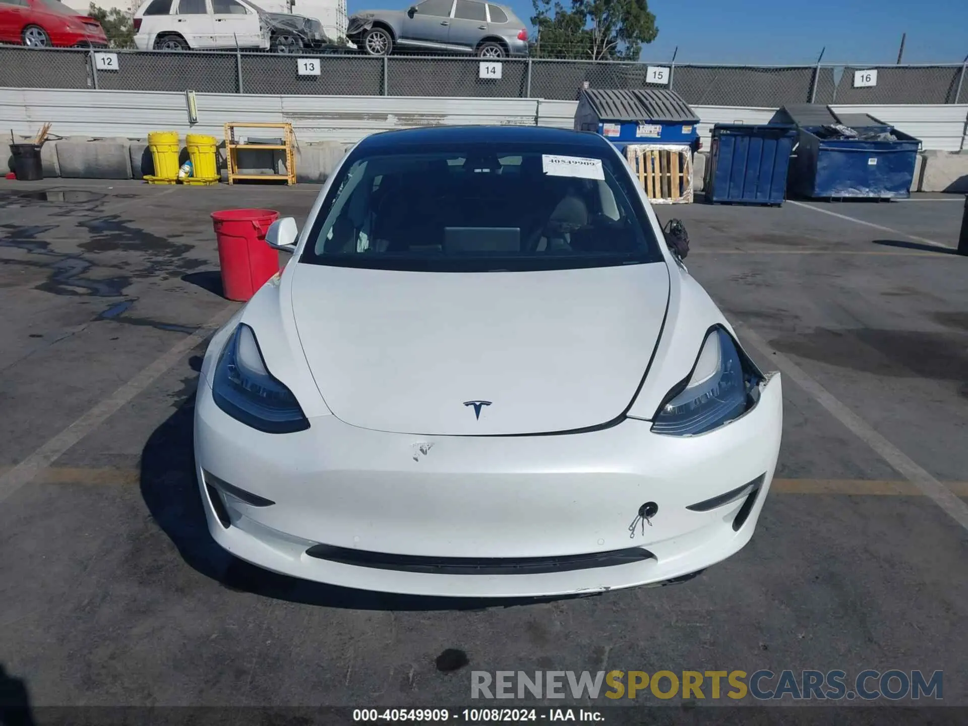 11 Photograph of a damaged car 5YJ3E1EA4LF745071 TESLA MODEL 3 2020