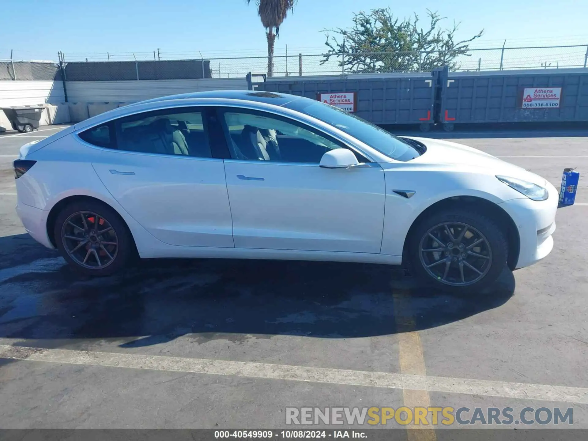 12 Photograph of a damaged car 5YJ3E1EA4LF745071 TESLA MODEL 3 2020