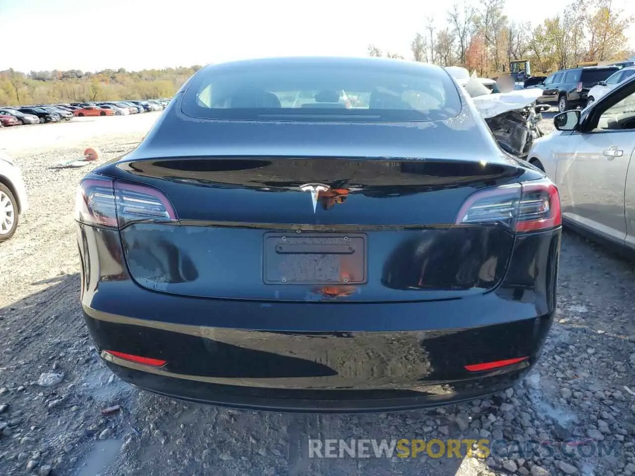 6 Photograph of a damaged car 5YJ3E1EA4LF745474 TESLA MODEL 3 2020