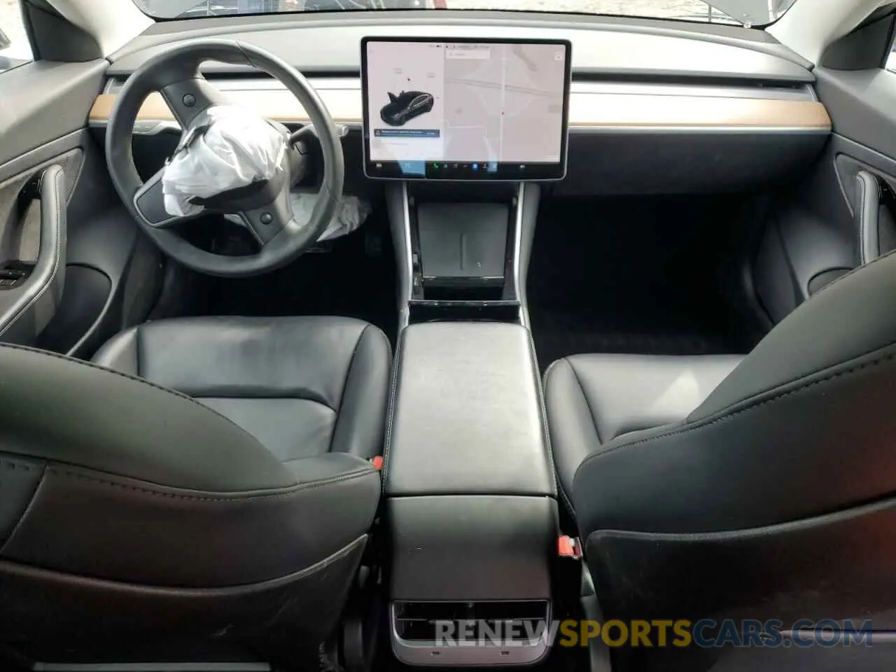 8 Photograph of a damaged car 5YJ3E1EA4LF745474 TESLA MODEL 3 2020