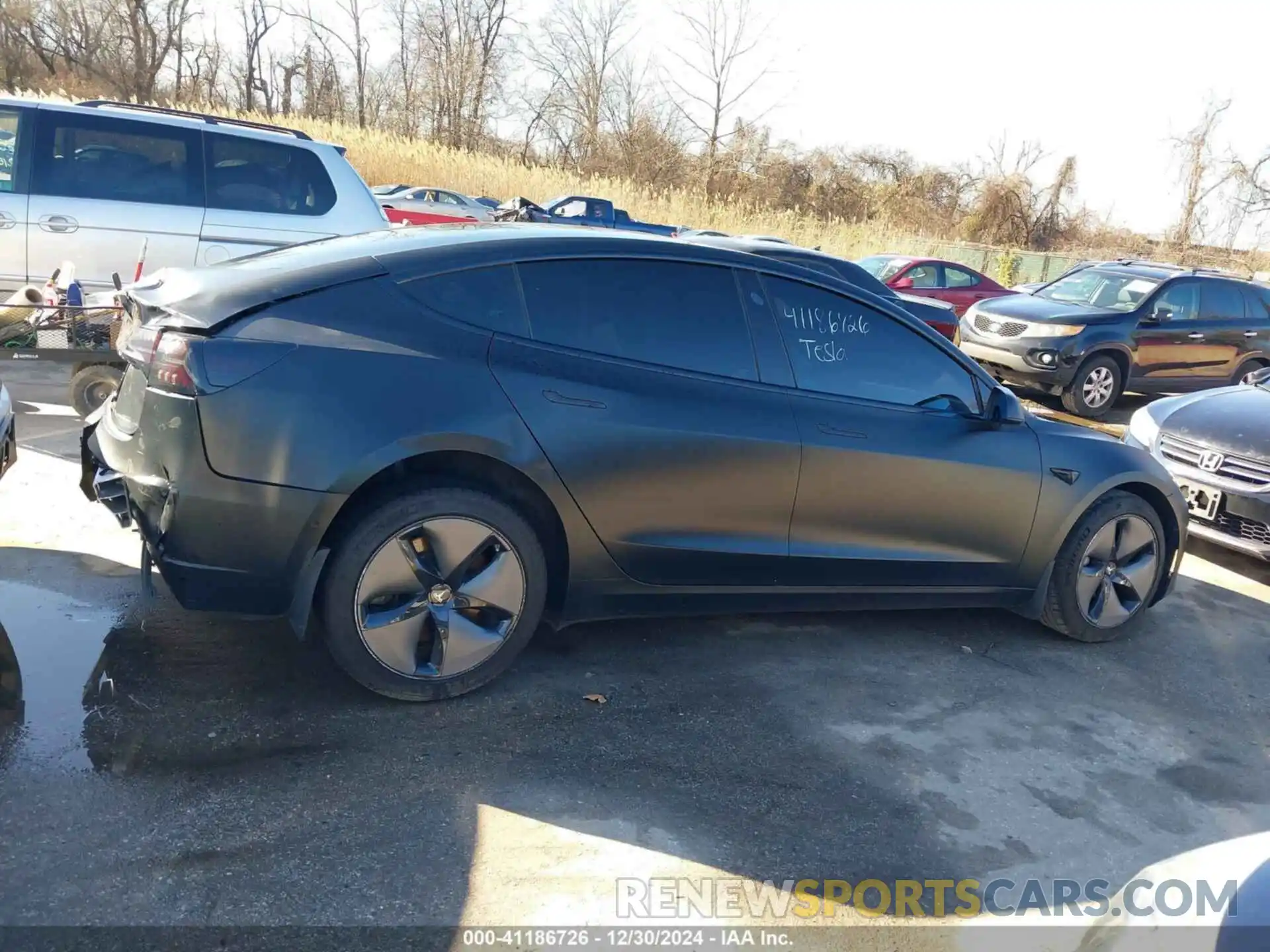 13 Photograph of a damaged car 5YJ3E1EA4LF745491 TESLA MODEL 3 2020