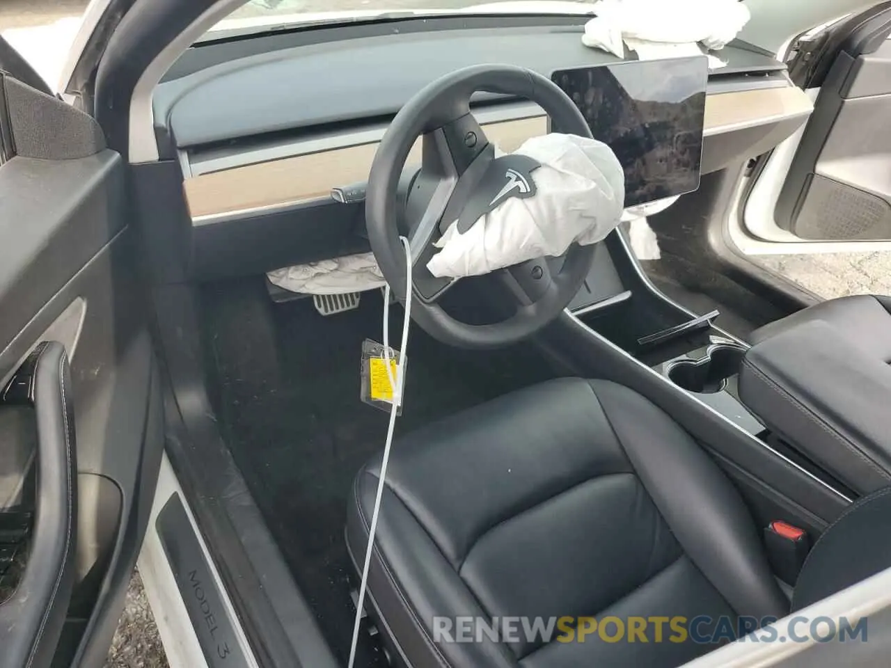 8 Photograph of a damaged car 5YJ3E1EA4LF745877 TESLA MODEL 3 2020