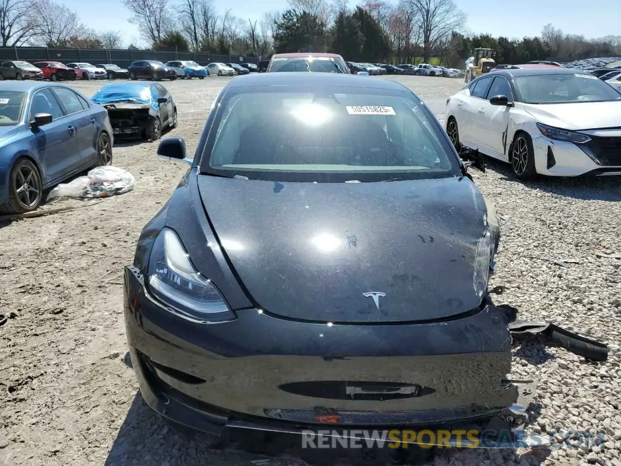 5 Photograph of a damaged car 5YJ3E1EA4LF784677 TESLA MODEL 3 2020