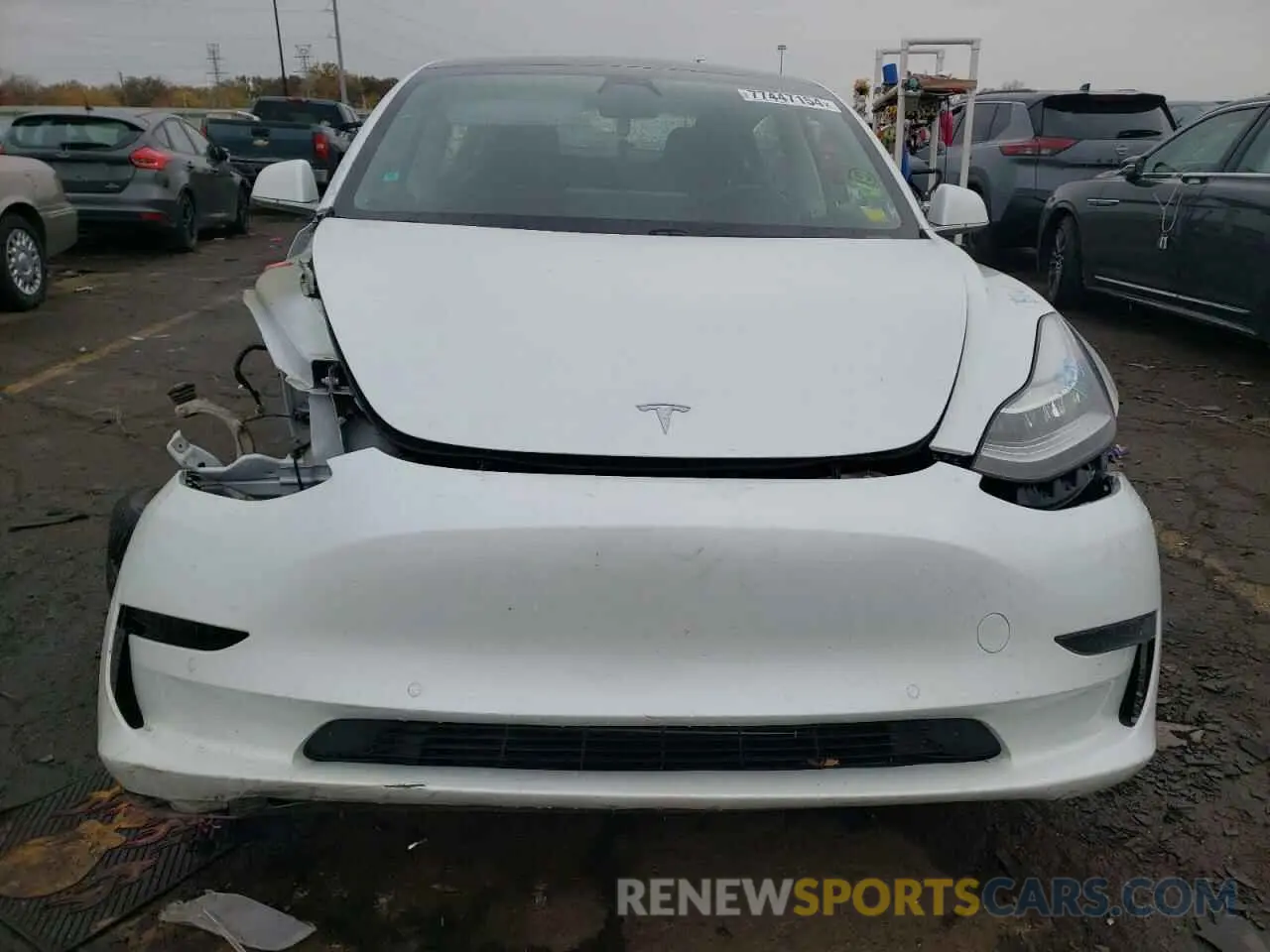 5 Photograph of a damaged car 5YJ3E1EA4LF792794 TESLA MODEL 3 2020