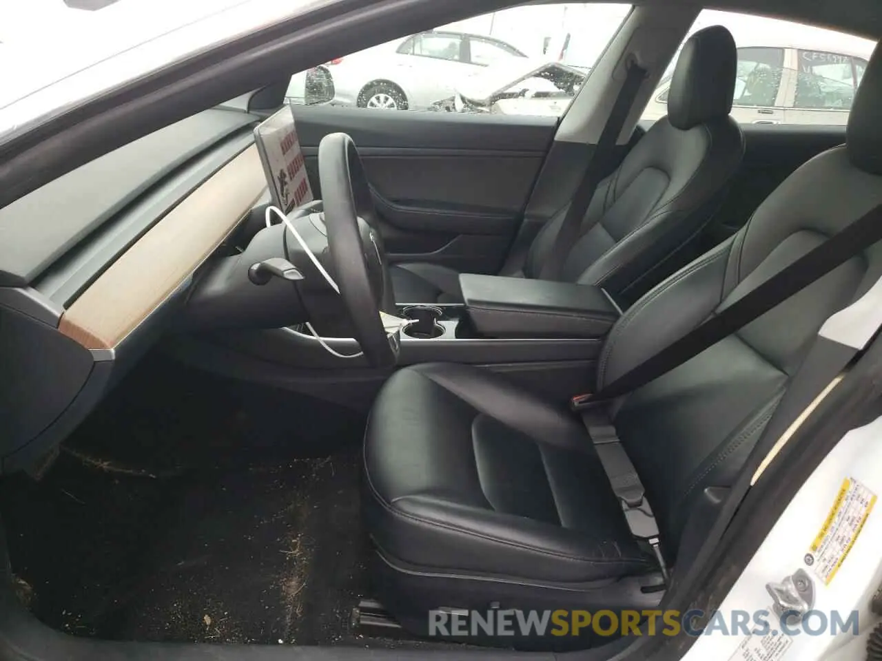 7 Photograph of a damaged car 5YJ3E1EA4LF792794 TESLA MODEL 3 2020