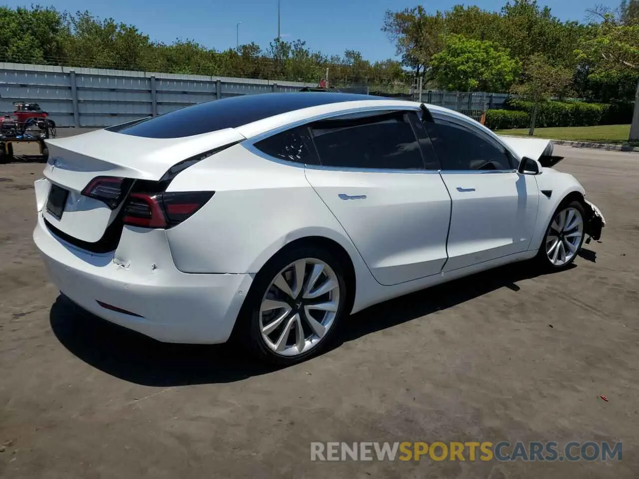 3 Photograph of a damaged car 5YJ3E1EA4LF793041 TESLA MODEL 3 2020