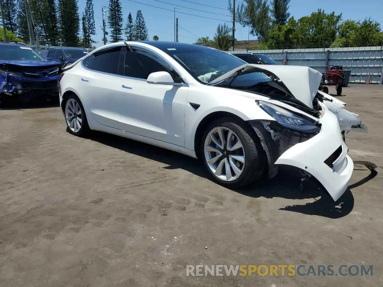 4 Photograph of a damaged car 5YJ3E1EA4LF793041 TESLA MODEL 3 2020