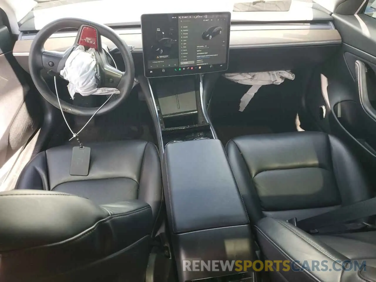 8 Photograph of a damaged car 5YJ3E1EA4LF793041 TESLA MODEL 3 2020