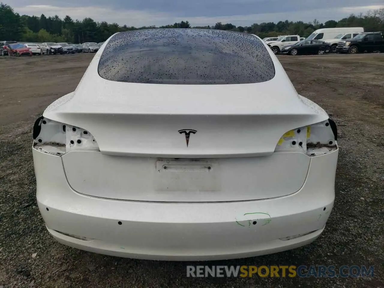 6 Photograph of a damaged car 5YJ3E1EA4LF797221 TESLA MODEL 3 2020