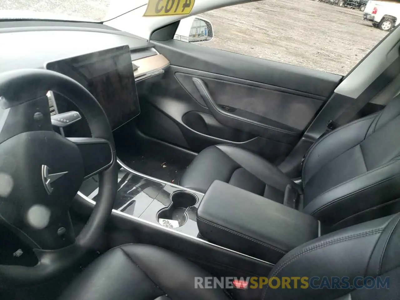 9 Photograph of a damaged car 5YJ3E1EA4LF797221 TESLA MODEL 3 2020