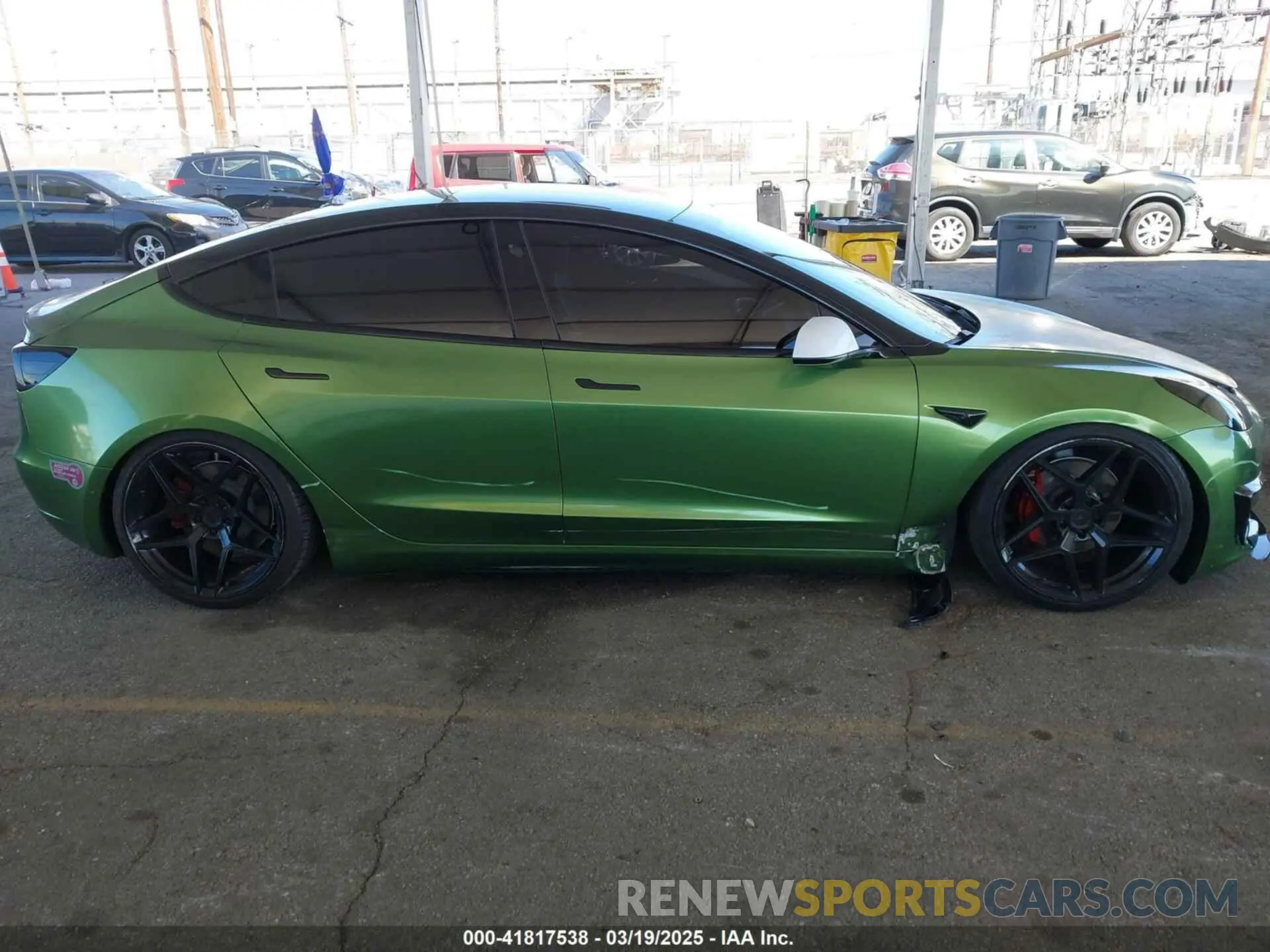 13 Photograph of a damaged car 5YJ3E1EA4LF799650 TESLA MODEL 3 2020