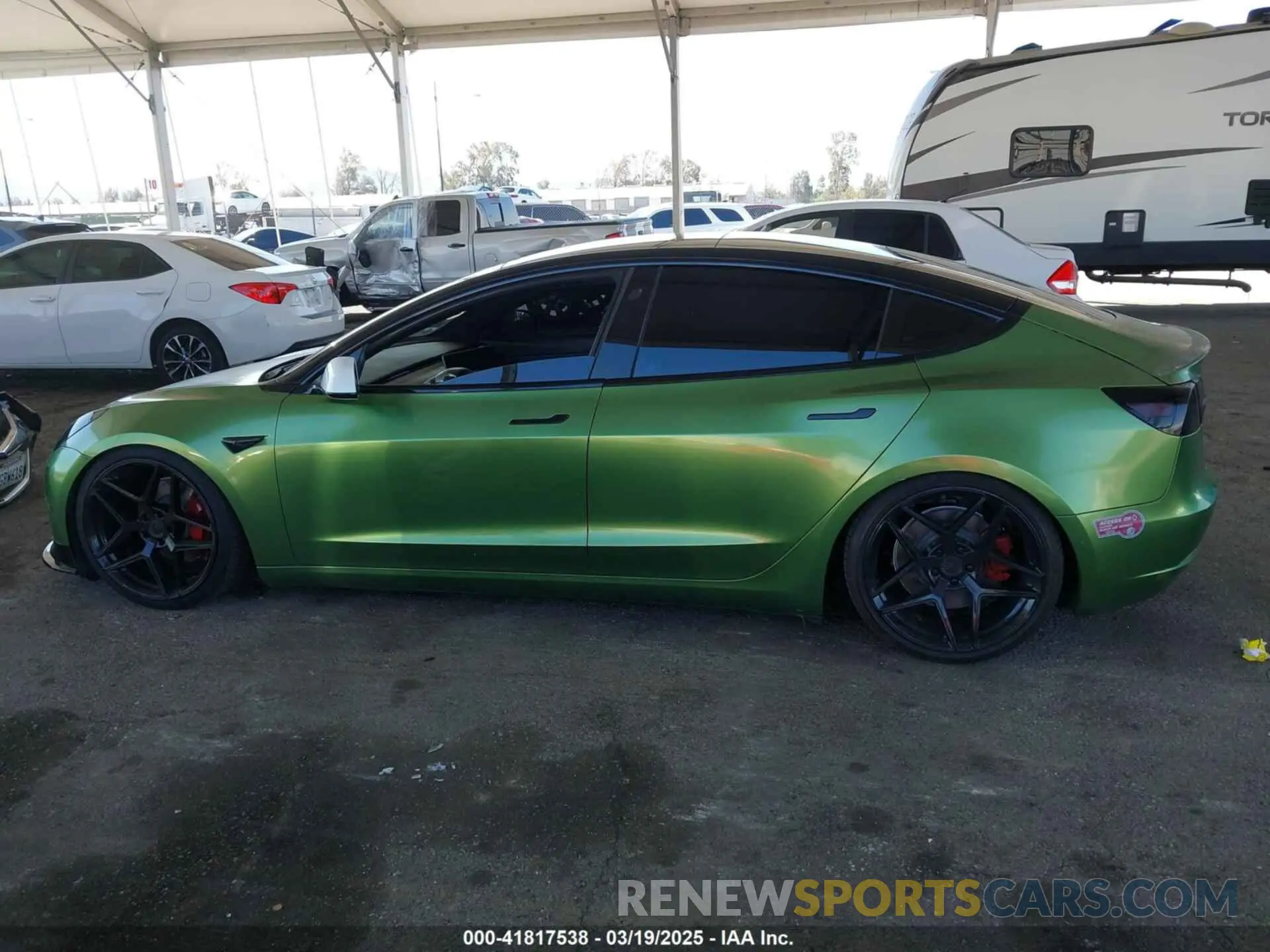 14 Photograph of a damaged car 5YJ3E1EA4LF799650 TESLA MODEL 3 2020