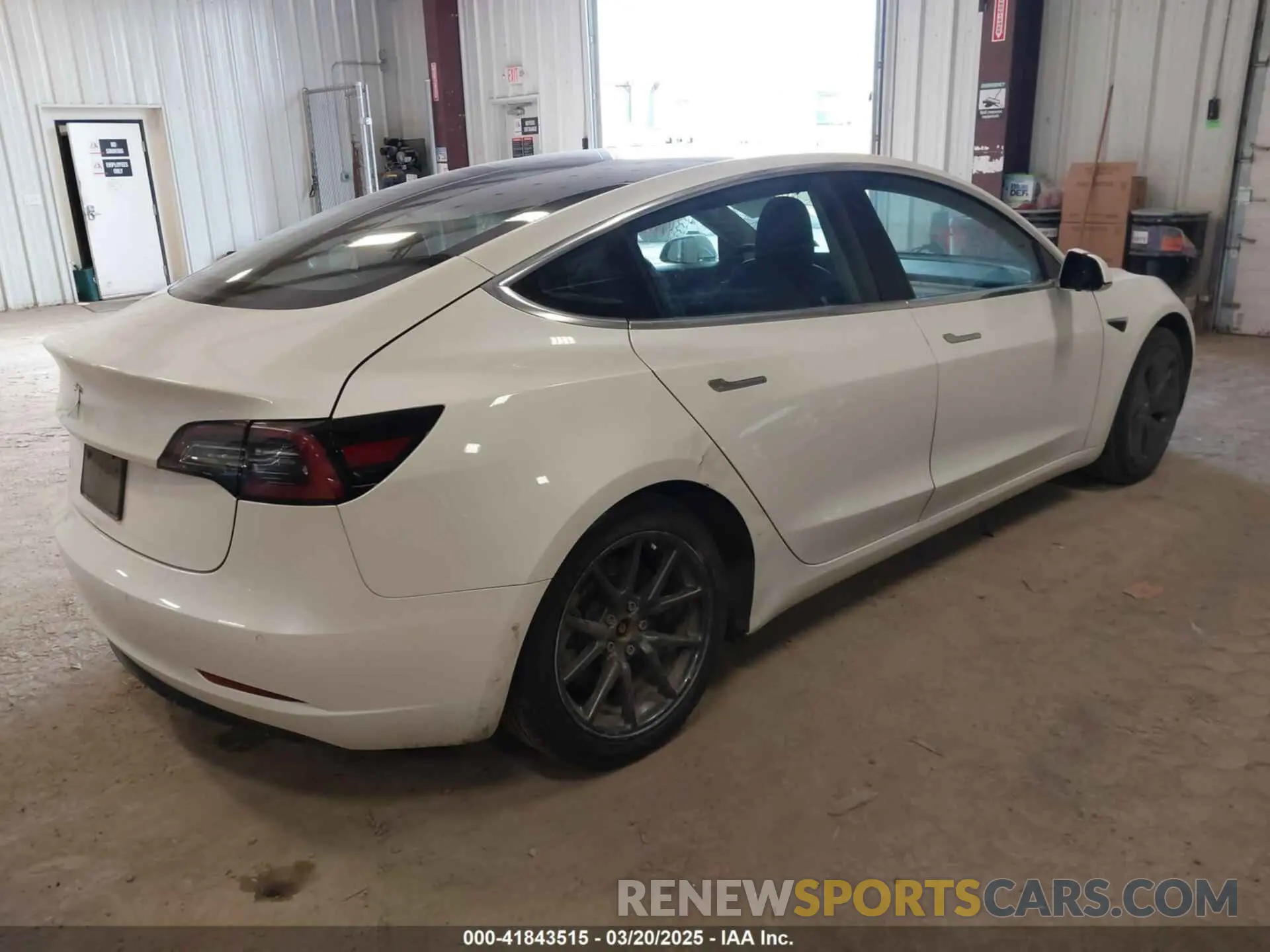4 Photograph of a damaged car 5YJ3E1EA4LF802207 TESLA MODEL 3 2020