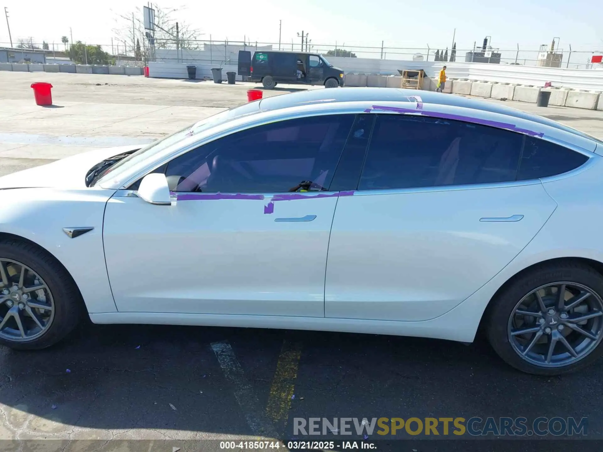 13 Photograph of a damaged car 5YJ3E1EA4LF805205 TESLA MODEL 3 2020